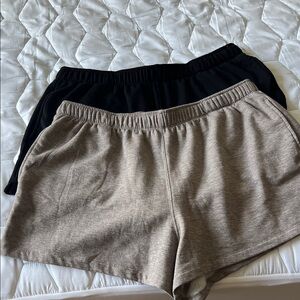 Danskin Heather Gray Lounge Shorts - 2 pair